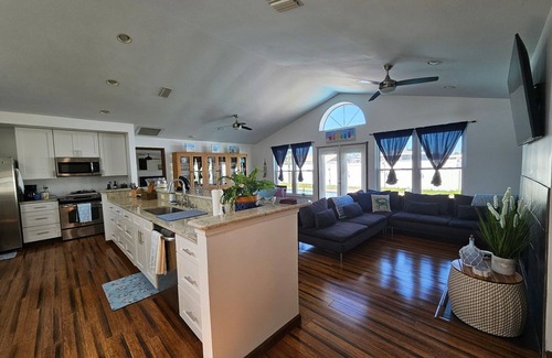 North Ormond Beach Casa | Walk to Waves Beautiful 3-Bedroom home with pool and steps from the beach.
