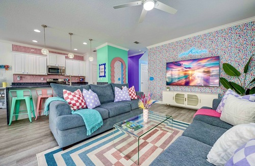 Villages of Crystal Beach Casa | Walk2Beach | Golf Cart | Arcades | Dog Friendly | Stocked Kitchen