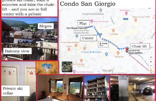 Sauze d'Oulx Apartamento | Walking distance from chairlift and center-60 sq m Wi-Fi Casa Lucia