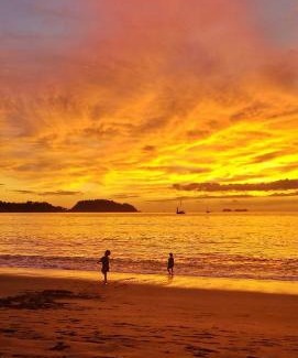 Potrero Casa | Walking distance to an amazing white sand beach and Incredible Sunsets views