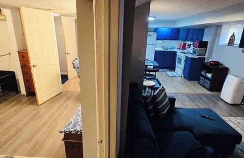 Troy Casa | Warm and cozy basement.