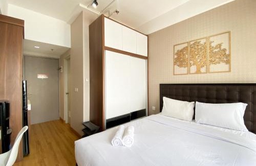 Cikarang Apartamento | Warm and Cozy Studio at Vasanta Innopark Apartment By Travelio