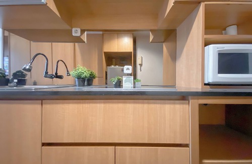 East Kuningan Apartamento | Warm Neutral Look Studio Apartment Ambassade Kuningan