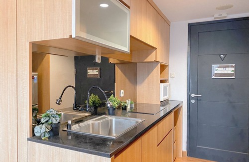 East Kuningan Apartamento | Warm Neutral Look Studio Apartment Ambassade Kuningan