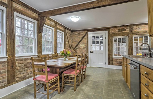 Pittsboro Cabaña | Warm + Peaceful Home w/ Fire Pit on Haw River