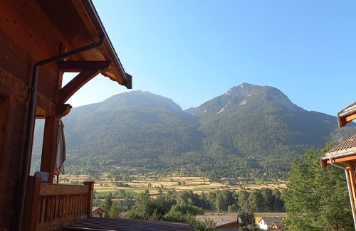 Briancon Chalet De Esquí | Cálido chalet de madera tradicional Briançon Serrechevalier 1200m