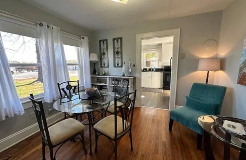 Hickory Casa | Two Bedroom, 1 bath house. Sidewalks to restaurants & grocery stores.