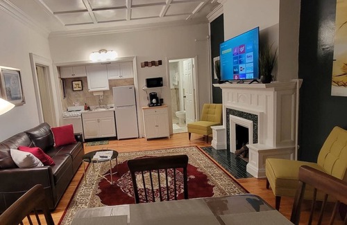 Albany Apartamento | Washington Parkside Queen 1 Bedroom In 1800s Brownstone!
