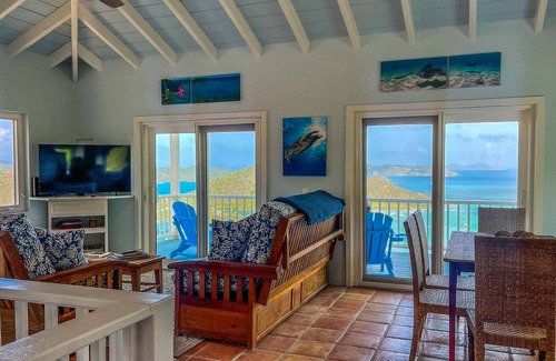 Lower Carolina Villa | Water + Sky - Quaint Caribbean Cottage, Family Friendly, A/C, Hot Tub