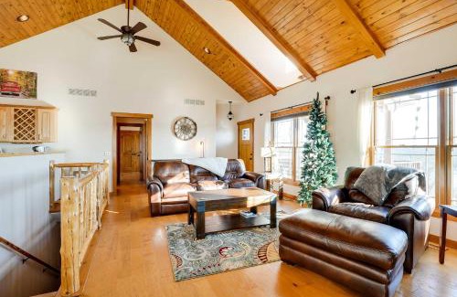 Carroll County Casa | Water-View Home Half Mile to Table Rock Lake
