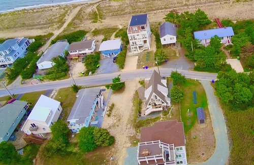 Broadkill Beach Casa | Water Views All Around w/Rooftop Deck I Steps to Beach I Elevator I Pet Friendly