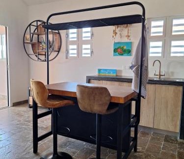 Tera Kora Apartamento | Water Villa's Bonaire - Porch with view on the canal