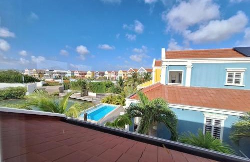 Tera Kora Apartamento | Water Villa's Bonaire - Porch with view on the canal