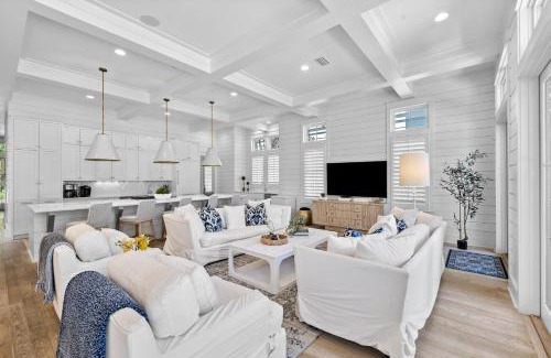 Beach District Casa | WaterColor Luxury on 30A! 63 Western Lake, Park District, Pool, 7 Bdrms, Slps 16 home