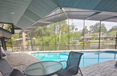 Riverhaven Village Casa | Waterfont, pool, private boat slip on site, sleeps 8. Plenty of space