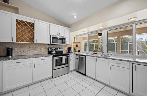 Port Saint Lucie Casa | Waterfront 3/2 Pool Home - PSL with Boat Lift