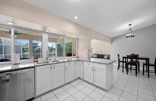 Port Saint Lucie Casa | Waterfront 3/2 Pool Home - PSL with Boat Lift