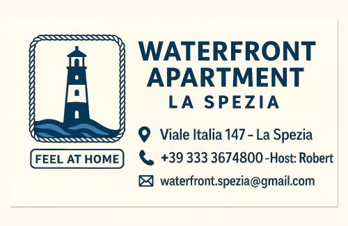 La Spezia Apartamento | Waterfront Apartment