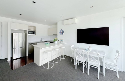 Auckland Central Business District Apartamento | Waterfront Apartment with Sky tower & Harbour View