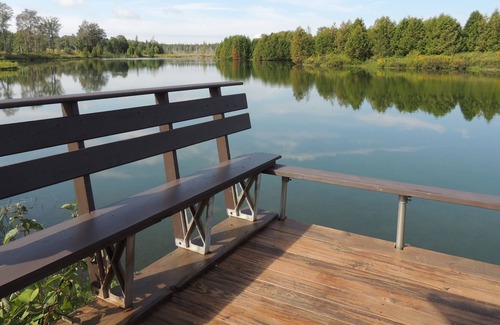 Grey Highlands Cabina | Waterfront Cabin En Privado trucha de lago