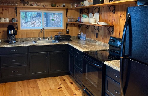 South Sanford Cabina | Waterfront cabin with 200 ft of flat waterfont