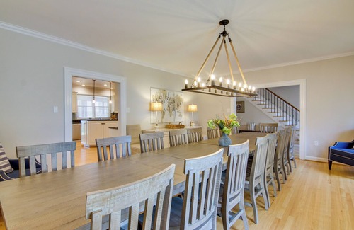 Cambridge Casa | Waterfront Cambridge Gem w/ Hot Tub, Pool & Dock!