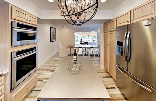 Sarasota Casa | Frente costero 3 BR / 3 BTH w / Pool, 50 pies. Muelle, a pie de playa