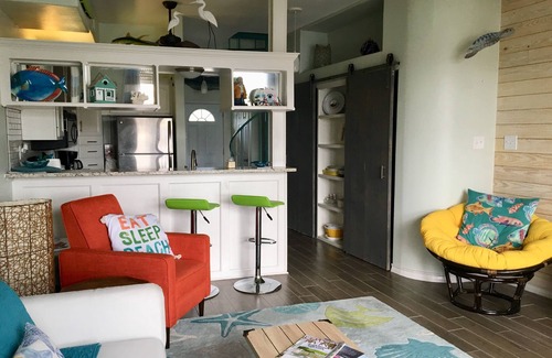 Corpus Christi Condominio | Condominio frente al mar con muelle de pesca y embarcación asignada