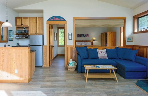 Deer Harbor Cabaña | Waterfront Cottage on a Farm and Animal Sanctuary.