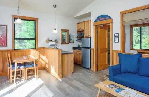 Deer Harbor Cabaña | Waterfront Cottage on a Farm and Animal Sanctuary.