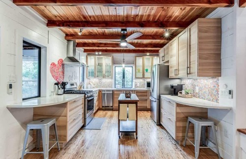 Burnet Casa | Waterfront, Custom, and Eclectic home on the Lake!