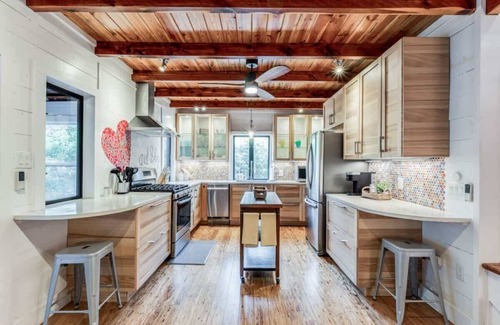 Burnet Casa | Waterfront, Custom, and Eclectic home on the Lake!