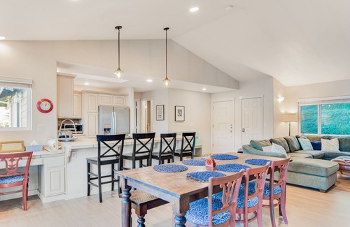 Allyn-Grapeview Casa | Waterfront, dog-friendly home with private beach, amazing deck & harbor view