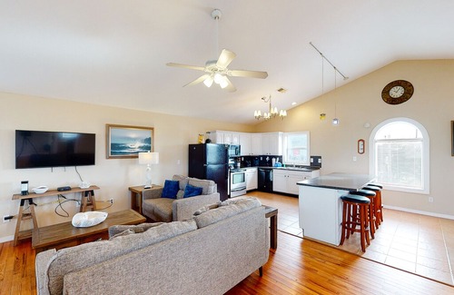 Avon Casa | Waterfront, Dog-Friendly Home w/Private W/D, Free WiFi, Central A/C, Shared Pool