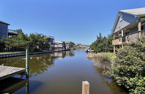 Avon Casa | Waterfront, Dog-Friendly Home w/Private W/D, Free WiFi, Central A/C, Shared Pool