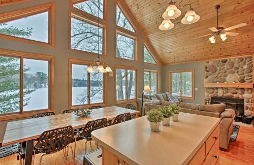 Fife Lake Casa | Waterfront Fife Lake Cottage Dock, Kayak, Sunroom