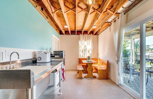 Spring Hill Cabaña | Waterfront Florida Escape w/ Deck & Private Dock!