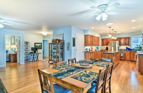 Gladwin Casa | Waterfront Gladwin Home w/ Deck + Fire Pit!