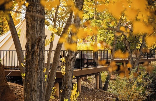 Kanab Alquiler De RV | Waterfront Glamping Suite w Private Deck #1