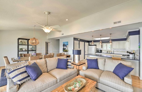 Harkers Island Casa | ¡NUEVO! Harkers Island Home w / Waterfront Sunset View!