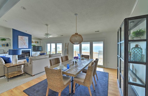 Harkers Island Casa | ¡NUEVO! Harkers Island Home w / Waterfront Sunset View!