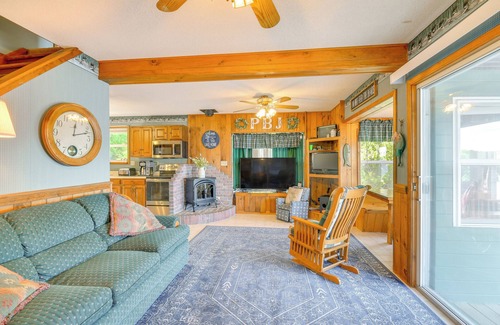 Town of Diana Casa | Waterfront Harrisville Home w/ Outdoor Fireplace!