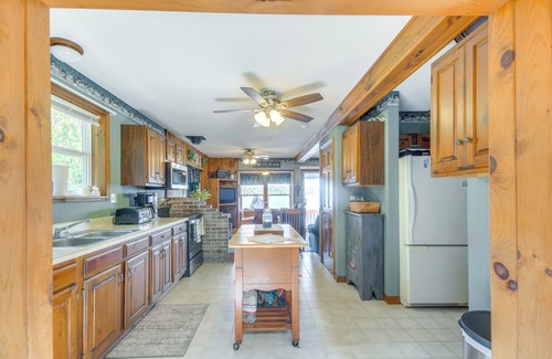 Town of Diana Casa | Waterfront Harrisville Home w/ Outdoor Fireplace!