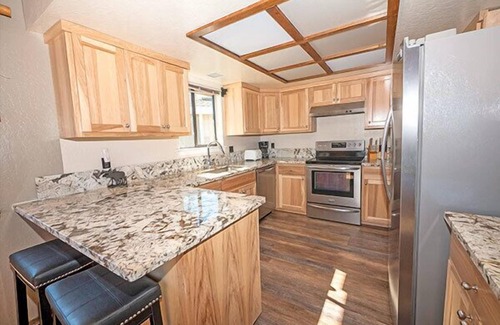 Tahoe Keys Casa | Waterfront Home with Mountain Inspired Decor, Private Hot Tub and Boat Dock...