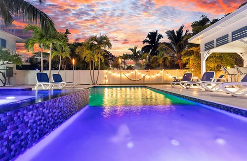 Plantation Key Casa | Waterfront Home in Islamorada with outdoor kitchen, pool, spa, boat dockage
