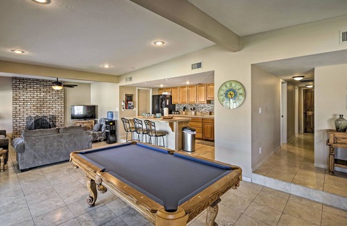 Parker Strip Casa | ¡NUEVO! Waterfront Home en Parker w / Mtn Views & Dock!