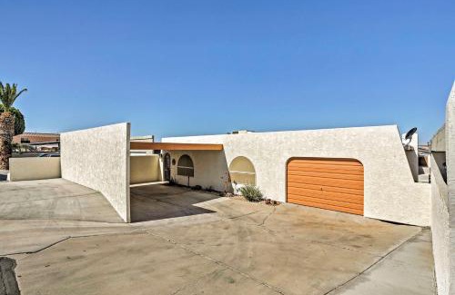 Parker Strip Casa | Waterfront Home in Parker with Mtn Views and Dock!