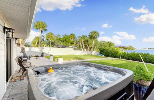 Port Orange Casa | Waterfront home, luxury design, HOT TUB