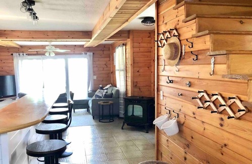 Belgrade Casa | Waterfront Home, Sandy Beach, Belgrade Lakes Maine