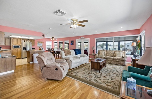 Spring Hill Casa | Waterfront Home with Heated Pool+Game Room